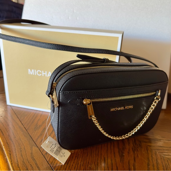 Michael Kors Large NEW Crossbody Black - Picture 4 of 12